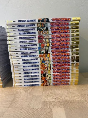Coleção completa de Naruto Clássico - Edição Gold