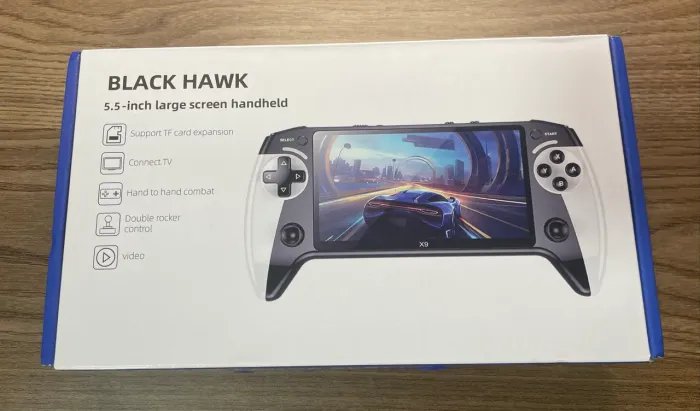 Console Portátil Black Hawk X9 - LEIA A DESCRIÇÃO