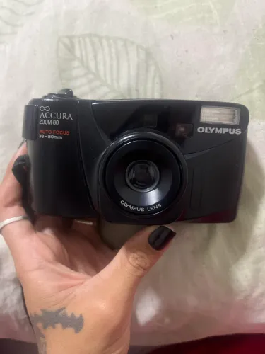Câmera analógica olympus 