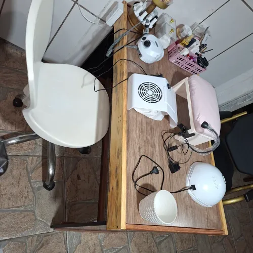 Materiais com mesa e cadeiras,para Nail designer