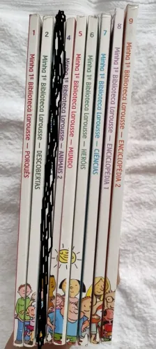 Livro Minha 1°Biblioteca Larousse: Enciclopédia