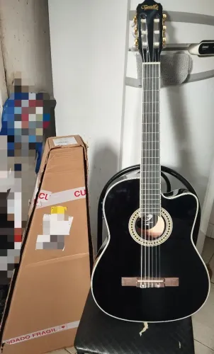 Violão tonante eletro Lorenzo 39'' nylon