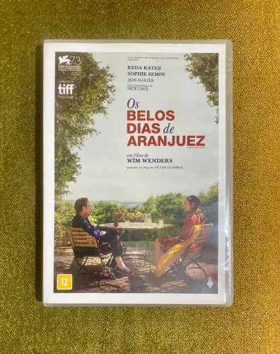 DVD "Os Belos Dias de Aranjuez" ((Les Beaux Jours d'Aranjuez) Direção: Wim Wenders