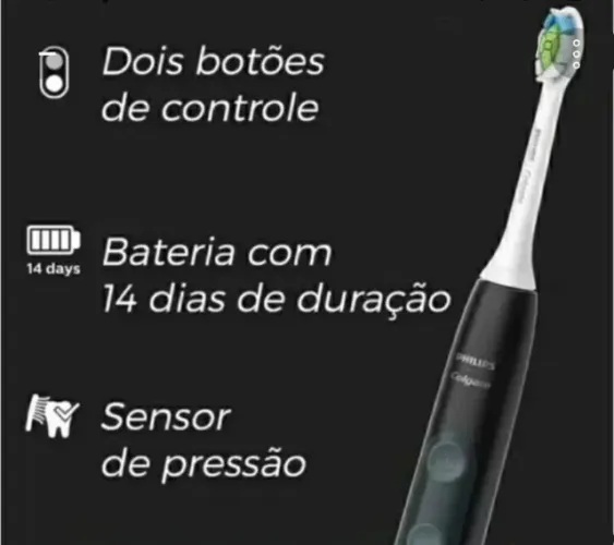Escova de Dente Elétrica Philips SonicPro 50 Colgate - Original (Sem Caixa)