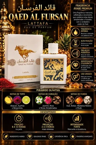 Perfume LATTAFA QAED AL FURSAN - EAU DE PARFUM 100 ML
