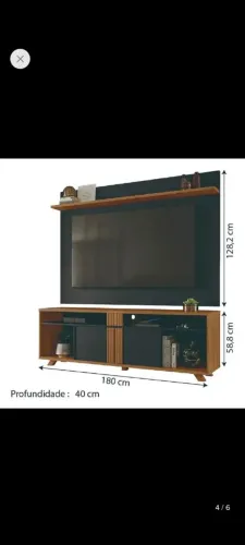 Rack e Painel - Semi Novo.