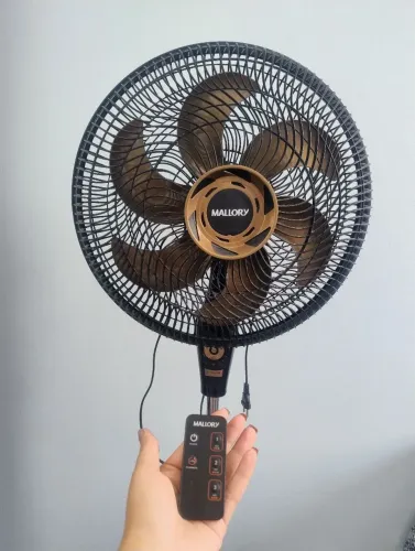 Ventilador Coluna Mallorry Air Time TS+ (40 cm, 1,30 m de altura) com controle remoto
