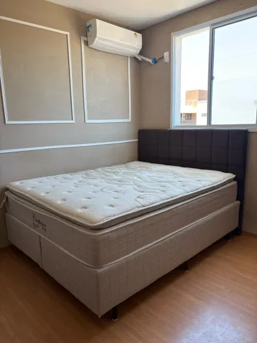 cama com colchão e encosto 198*160