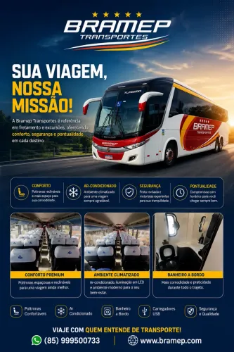Fretamento de Ônibus RODOVIÁRIO