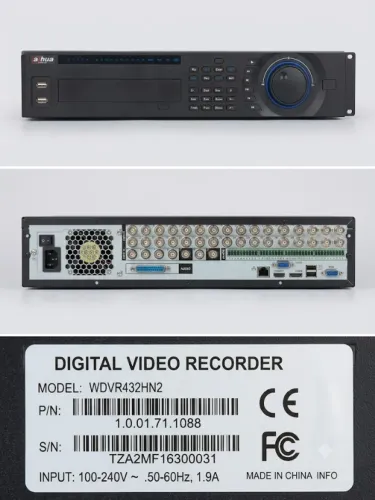 DVR Dahua WDVR432HN2 - 32 Canais