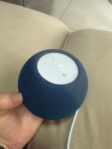 Apple home pod mini azul