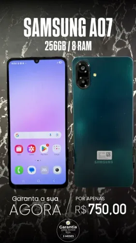 Samsung A07 256GB / 8 RAM