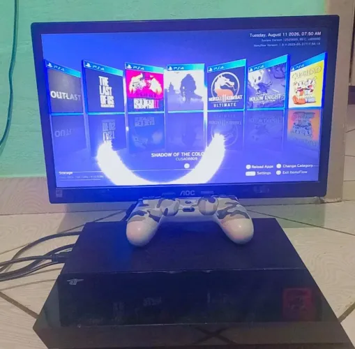 Ps4 FAT desbloqueado