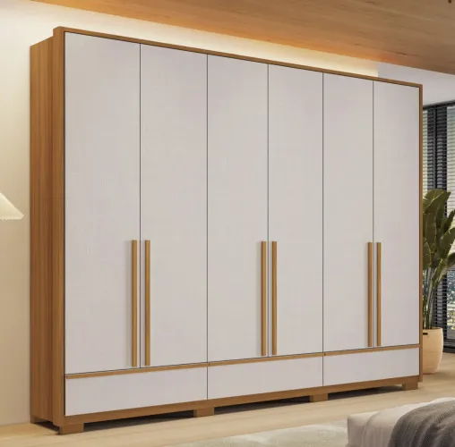 Roupeiro Notável NT 6035 - Espaço, Modernidade e Alta Durabilidade