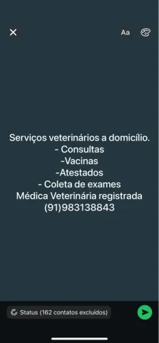 Serviços veterinários