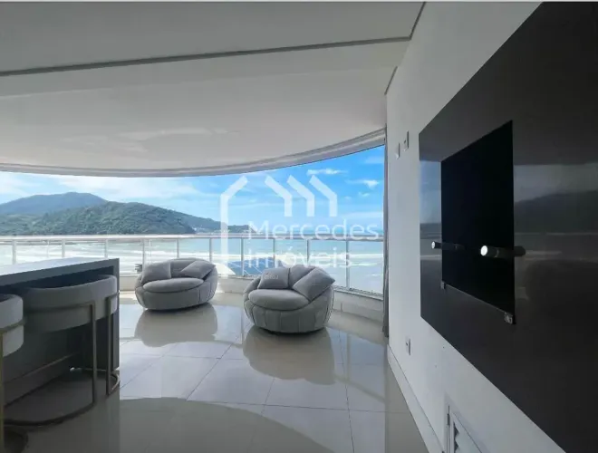 Apartamento mobiliado frente mar - 3 suítes à venda, Gravatá, Navegantes, SC