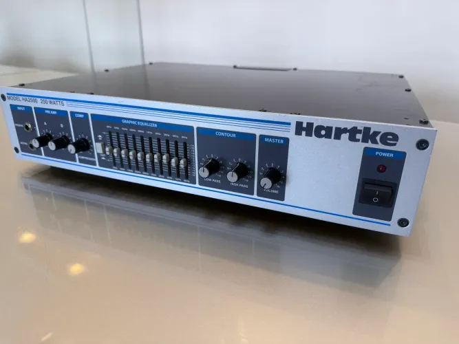 Amplificador Cabeçote Baixo Hartke HA2500 250w (Impecável / Trocas)