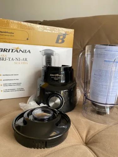 Liquidificador Britânia 1050W NOVO na caixa - Super potente.
