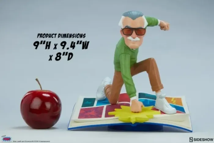 Stan Lee - O Maravilhoso Brinquedo Designer Stan Lee - Unruly Industries Estatua