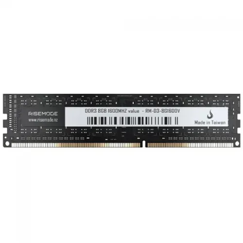 MEMORIA DDR3 RISE MODE VALUE 8GB 1600MHZ RM-D3-8G1600V NOVO LACRADO!