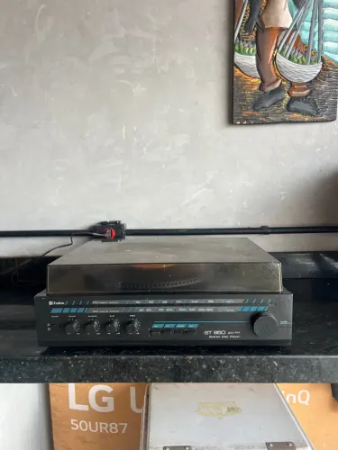 Toca discos Frahm 2 em 1 funciona mas precisa de ajustes