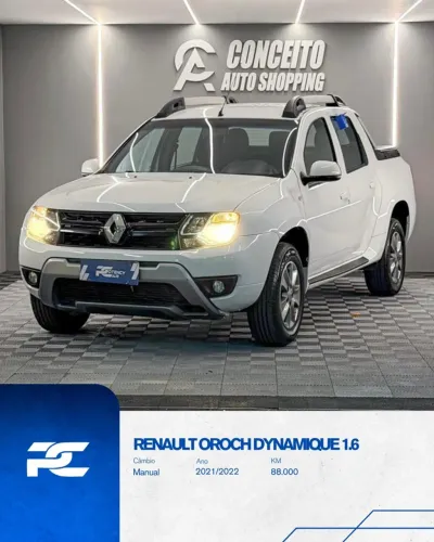 Renault Duster Oroch Dyna. 1.6 Hi-flex 16V MEC 2022