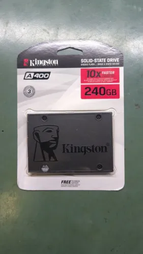 SSD 240GB Kingston A400 SATA 3 - Novo | Velocidade e Desempenho para seu PC ou Notebook