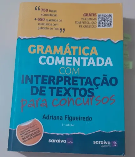 Livro Gramática Comentada - Adriana Figueiredo 