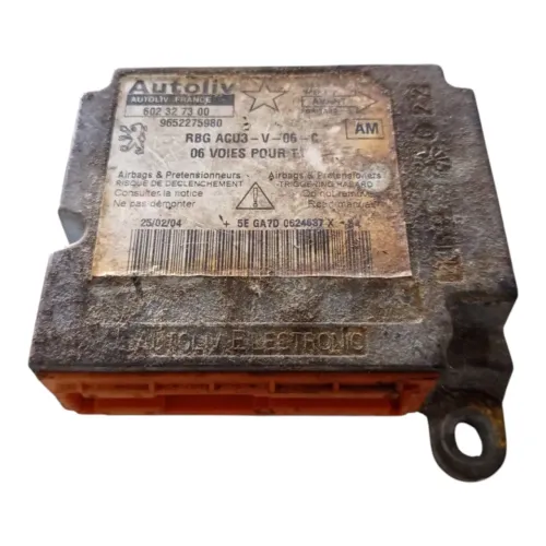 Módulo Central Airbag Peugeot 206 1.4 16v 2001 2002 A 2014