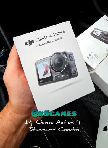 DJI Osmo Action 4 Standard - Lacrado - RETIRE AGORA ABC SP 