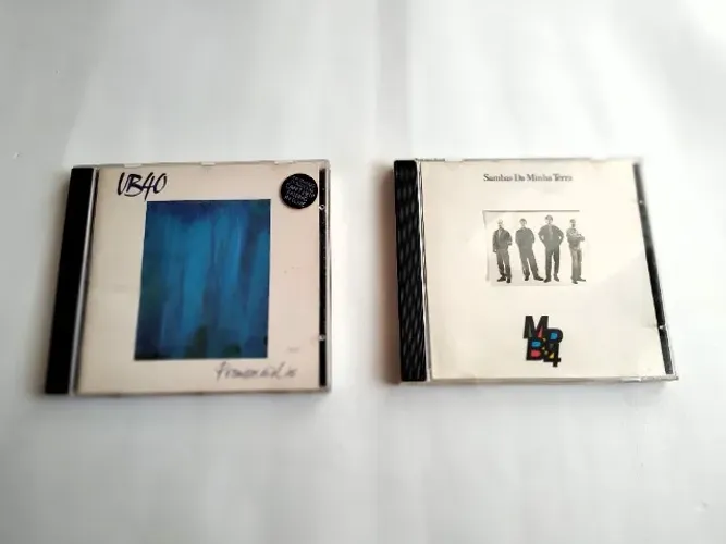 kit 2 cds ub40 promises and lies e mpb4 sambas da minha terra