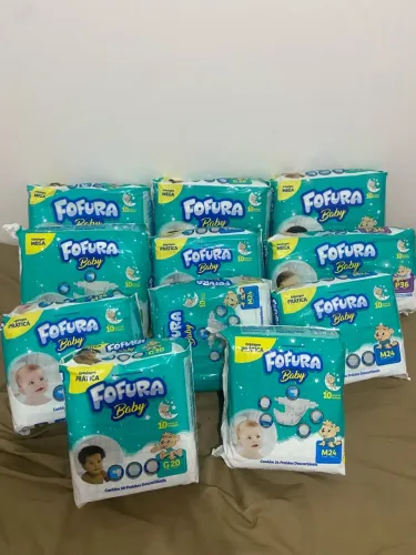 Pacotes de fraldas