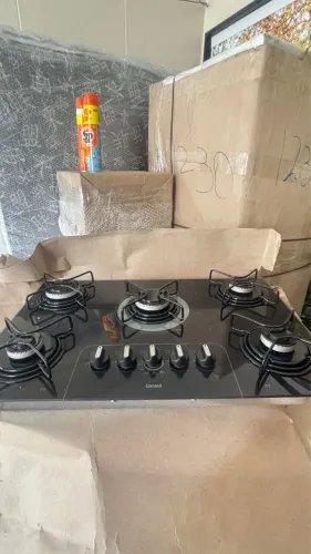 Cooktop semi novo 
