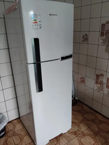Geladeira Brastemp 375 litros branca Whatsapp *