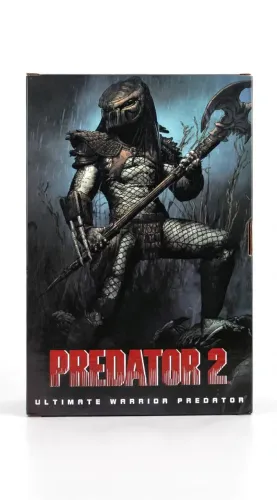 Boneco predador Action Figure Predator Warrior Ultimate NECA 18cm Original com Acessórios