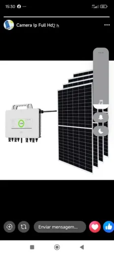 Pare de pagar conta de luz!compre 1 kit de energia solar pra reduzir 85% sua conta de luz.