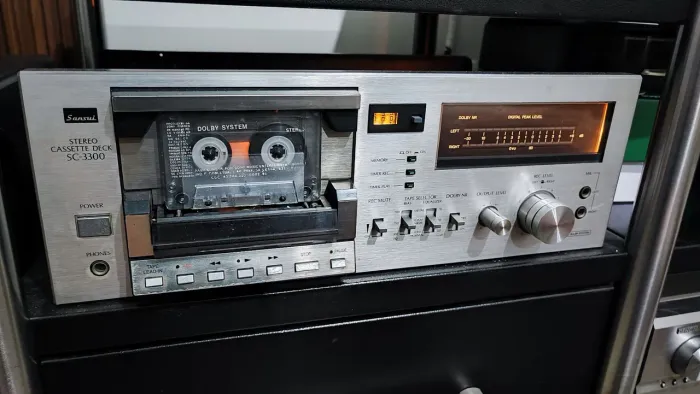 Toca fitas Sansui SC-3300