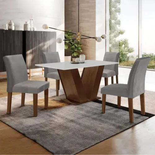 Mesa Jantar 4 Pessoas Entrega Rápida