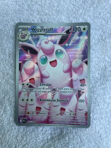 Carta Wigglytuff 105/094 - Illustration Rare - Pokémon TCG (Near Mint)