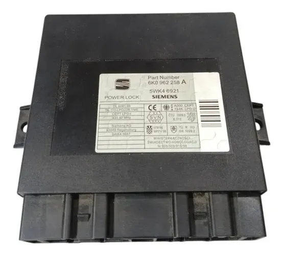 Módulo Conforto Seat Córdoba 1995 - 2000 / 6k0962258a