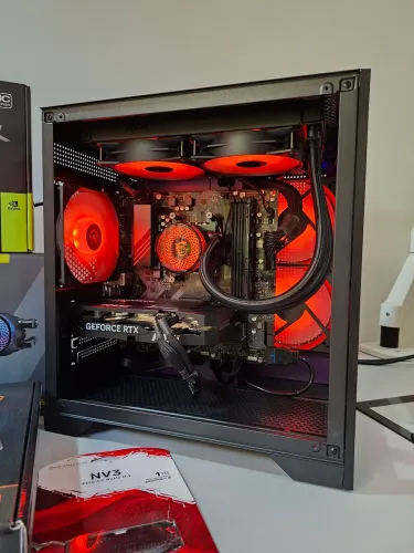 Pc Gamer NOVO am5 Ryzen 5 7600X 16Gb DDR5 RTX 5060 Ssd Nvme 1Tb