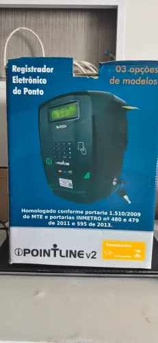 Relógio digitalizador eletrônico de ponto. Bioprox-c