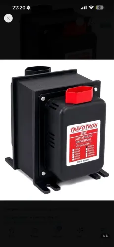 Transformador de 5000va novo