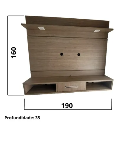 Painel de Tv planejado 100% MDF
