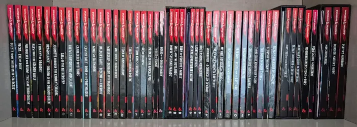 D&D 5e Livros Coleção 2014-2024 em INGLÊS [LEIA DESCRIÇÃO]
