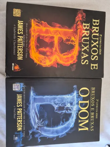 Livro Bruxos e Bruxas - livro 1 e 2 da coleção