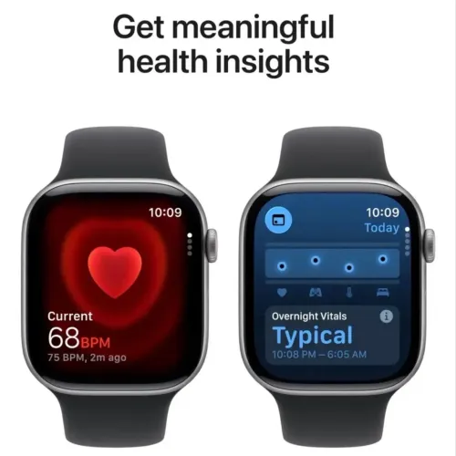 Apple Watch série 11 46mm silver aluminum
