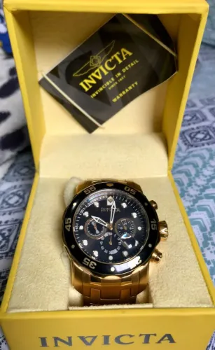 Relógio invicta pro driver 0072 original