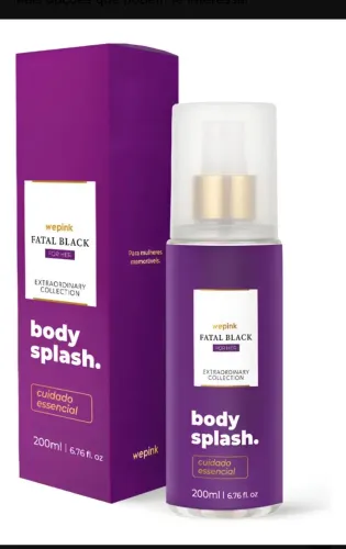 Body splash fatal black for her