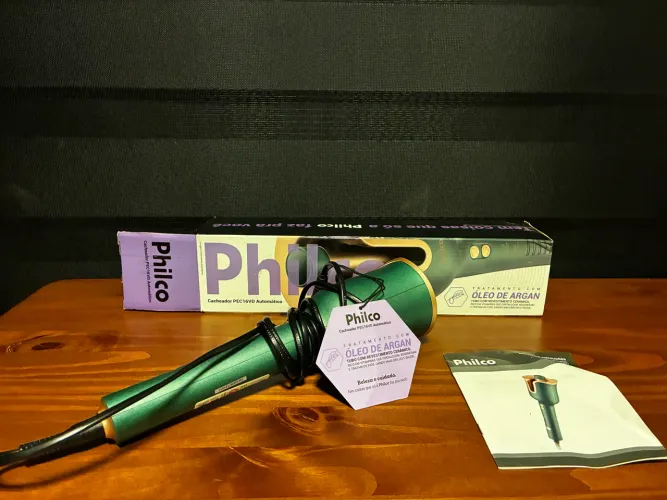 Cacheador Philco 25mm Rotação Automática Bivolt PEC16VD